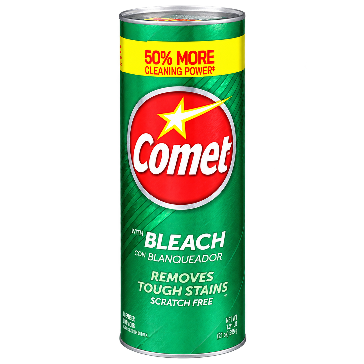 Comet powder cleanser with bleach