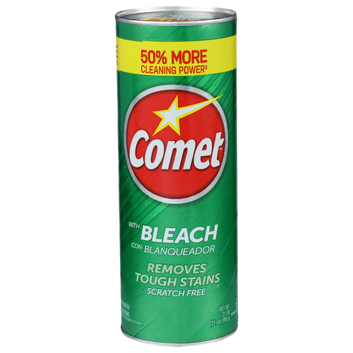 Comet powder cleanser with bleach